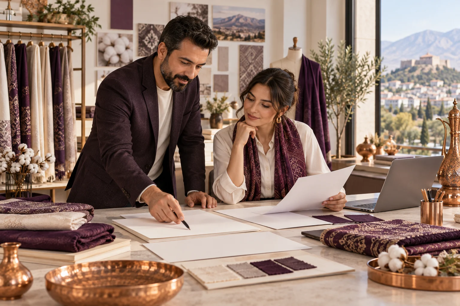 Kahramanmaraş web tasarım projesi için birlikte çalışan ekip